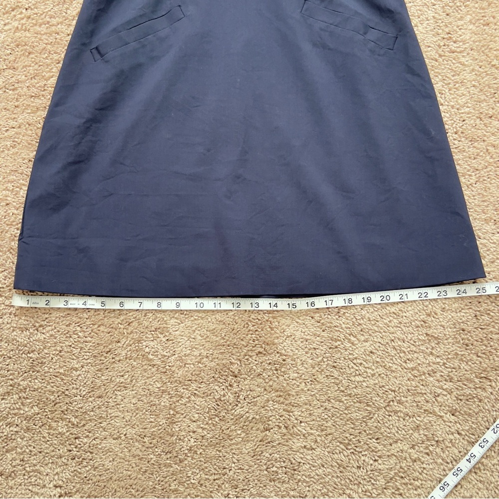 J. Crew Wool Blend Career Elevated Basic Navy Mini Dress Women’s Size 12 - Picture 8 of 14